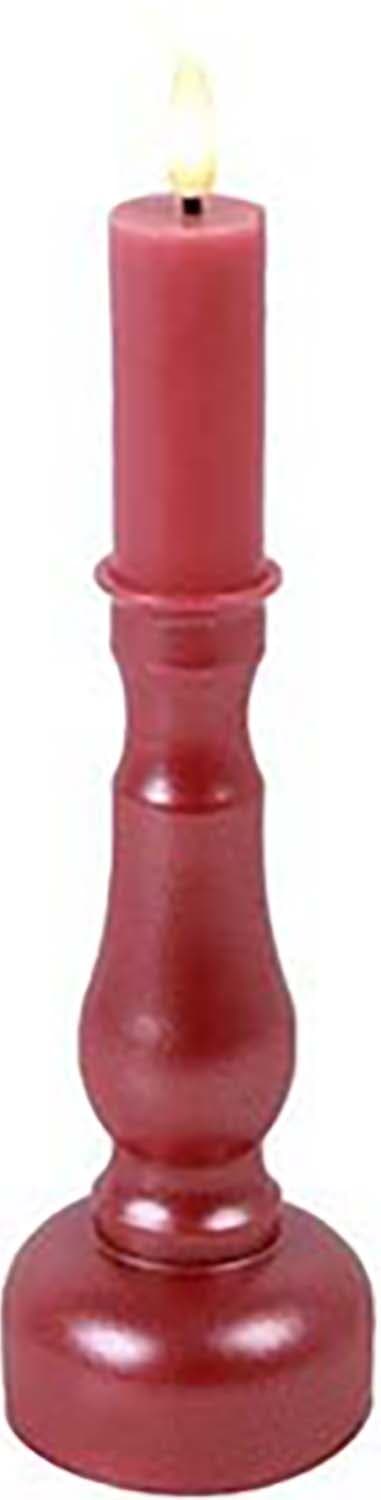 Bomont Collection Kaars Nuala LED L 7,5 * B7,5 * H24 Cm Roze