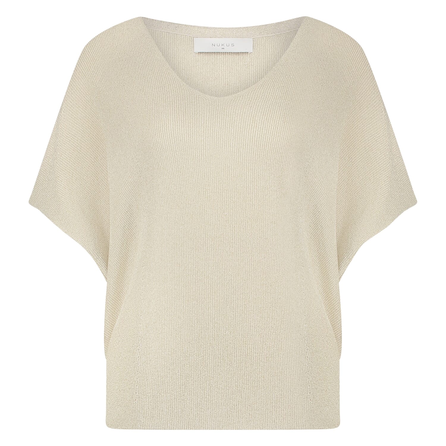 Nukus Top Dina Lurex Wit