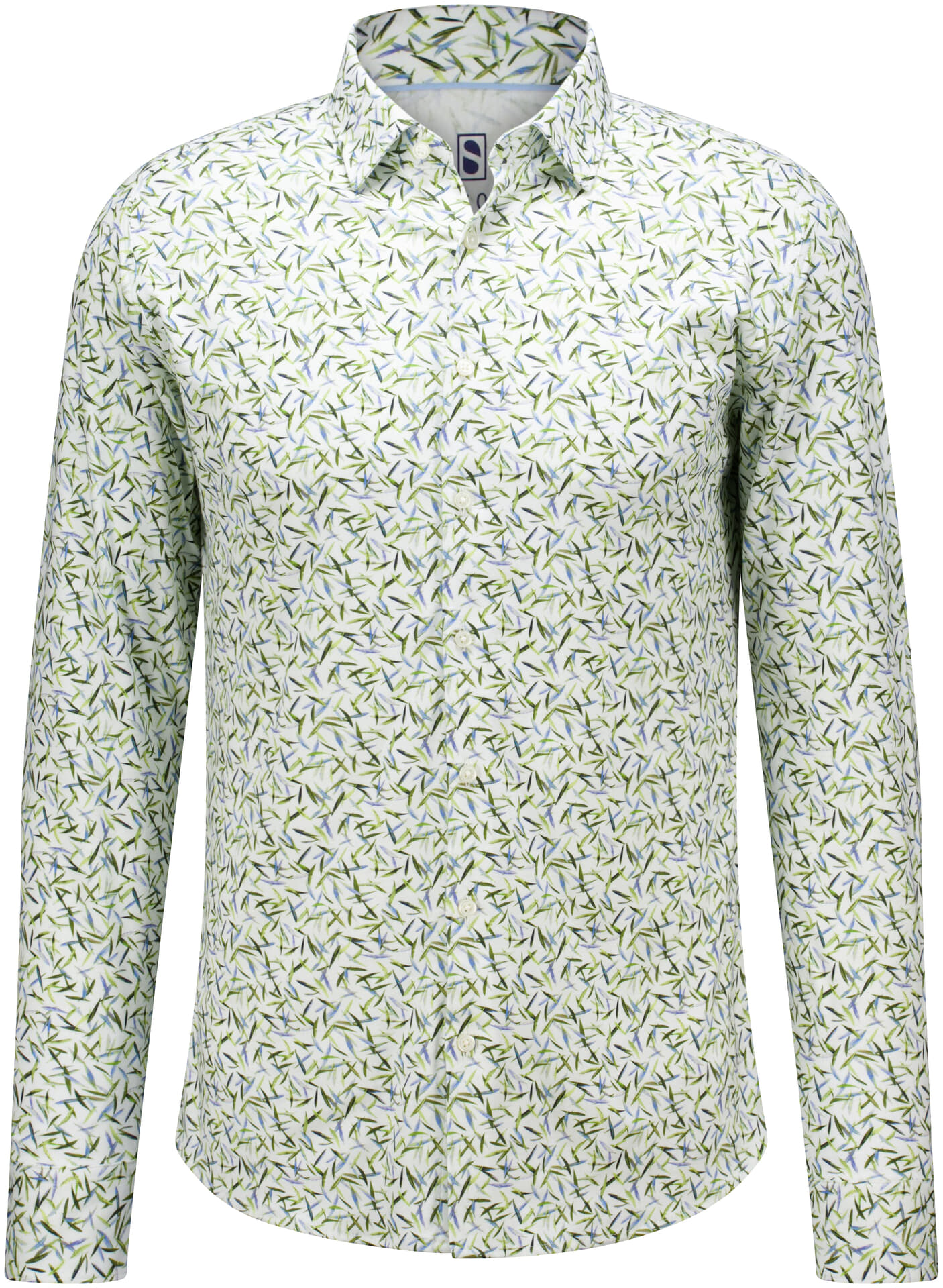 Desoto Overhemd Casual Kent Wit