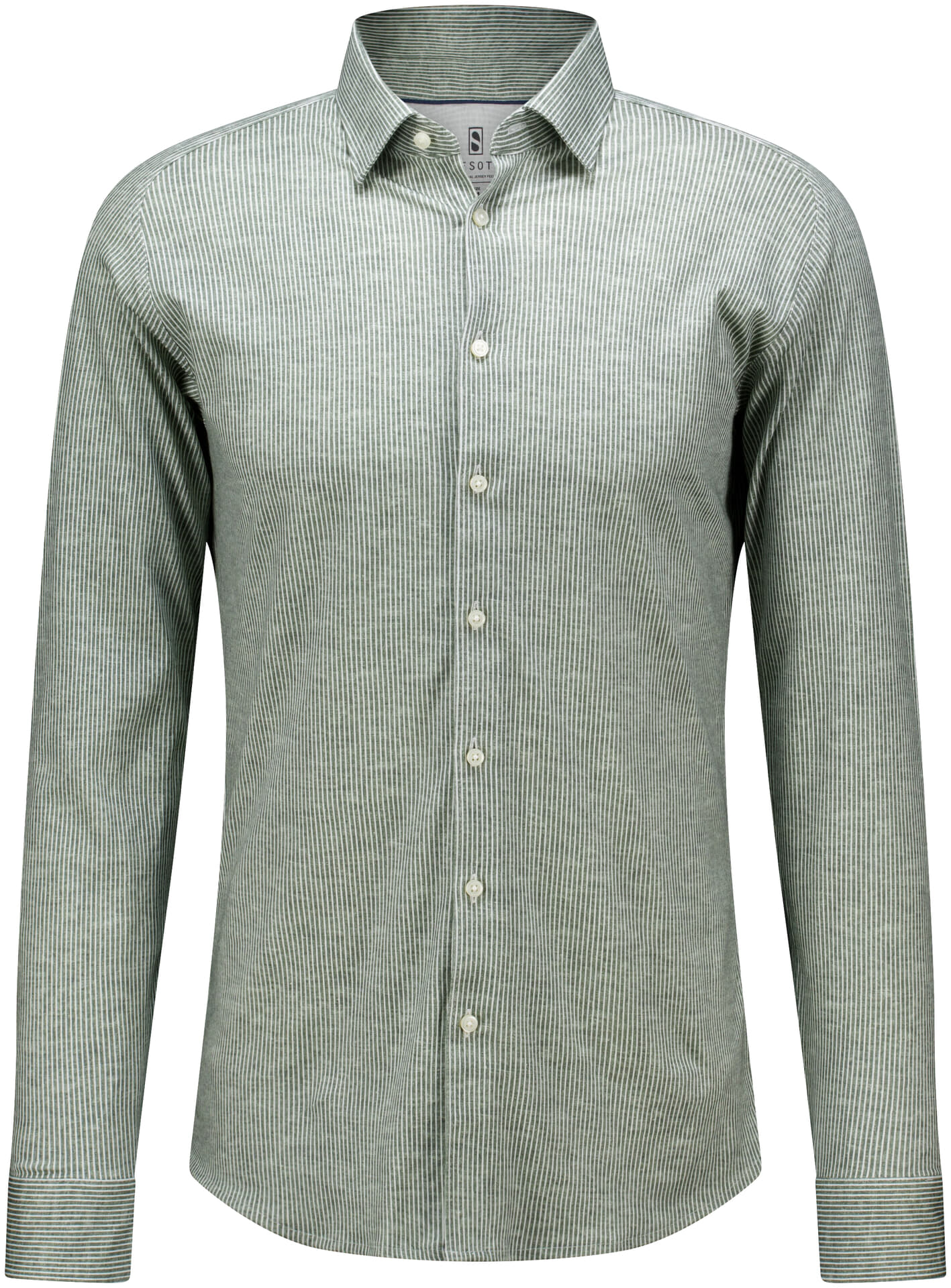 Overhemd Casual Kent Groen