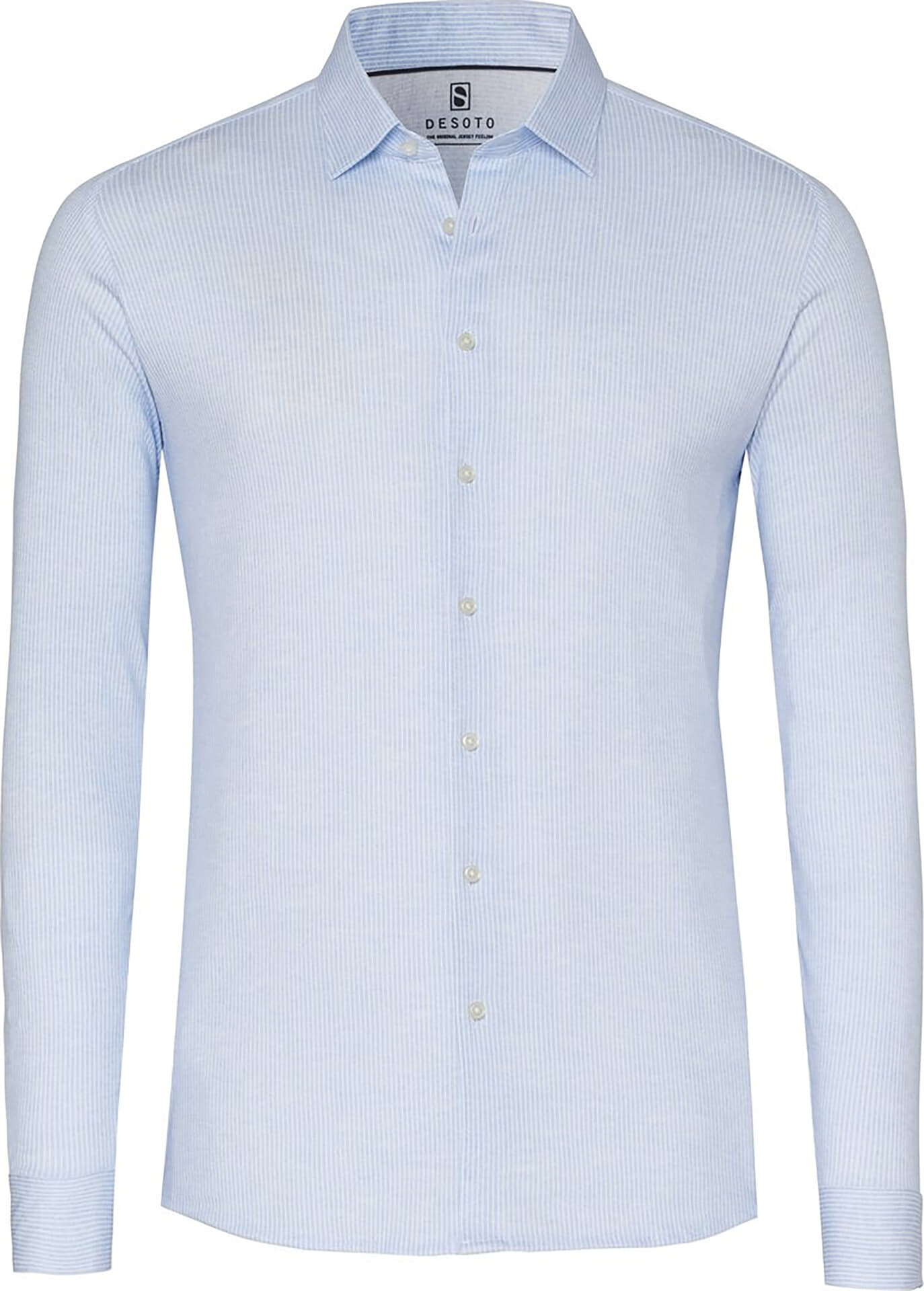 Desoto Overhemd Casual Kent Hemelsblauw
