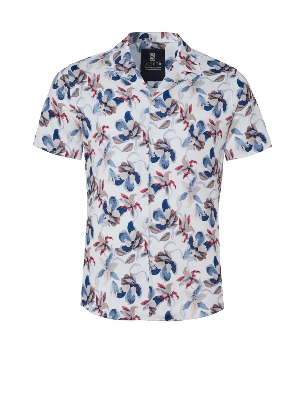 Desoto Overhemd Casual Lido Blauw