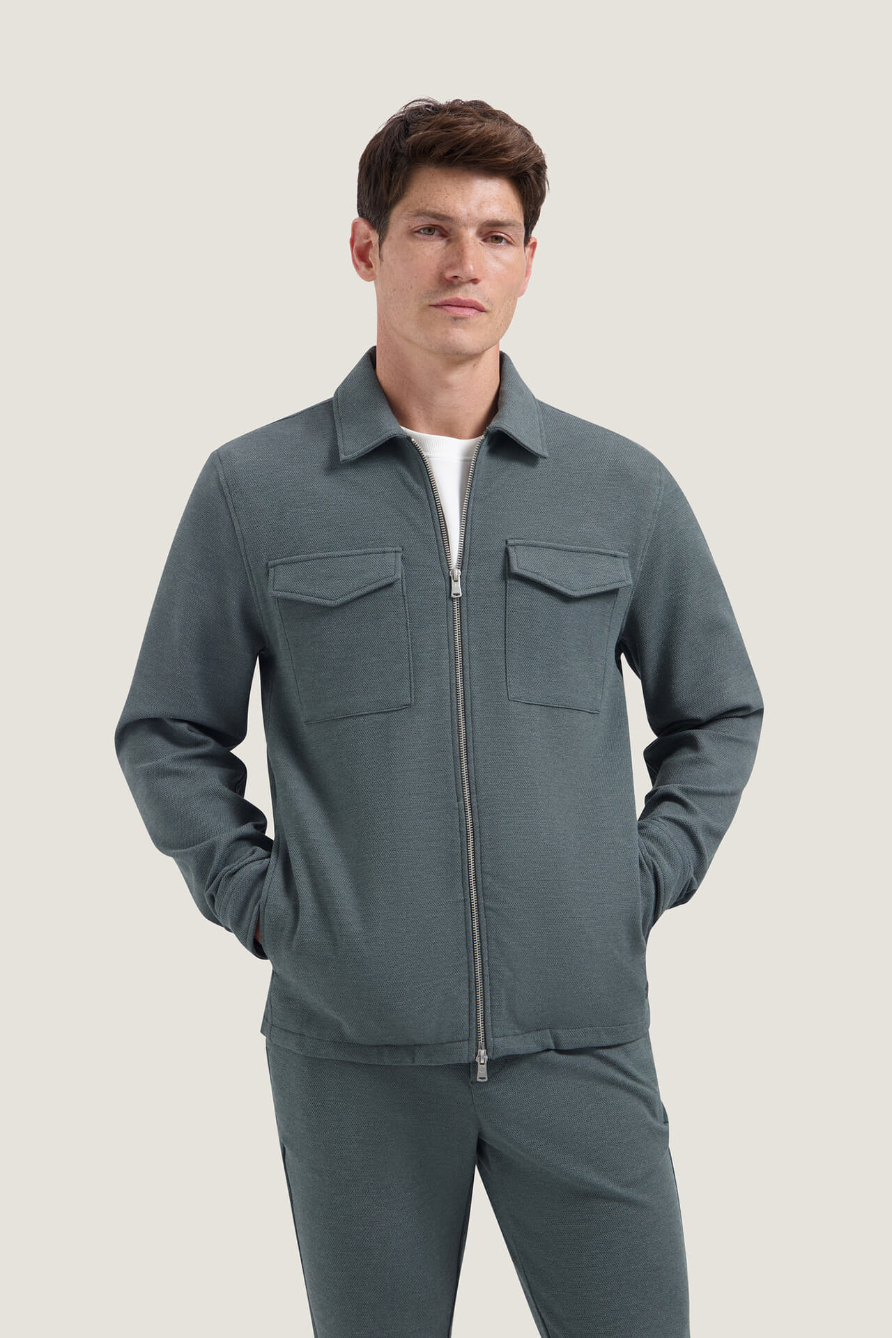 Dstrezzed Overshirt Pike  Groen