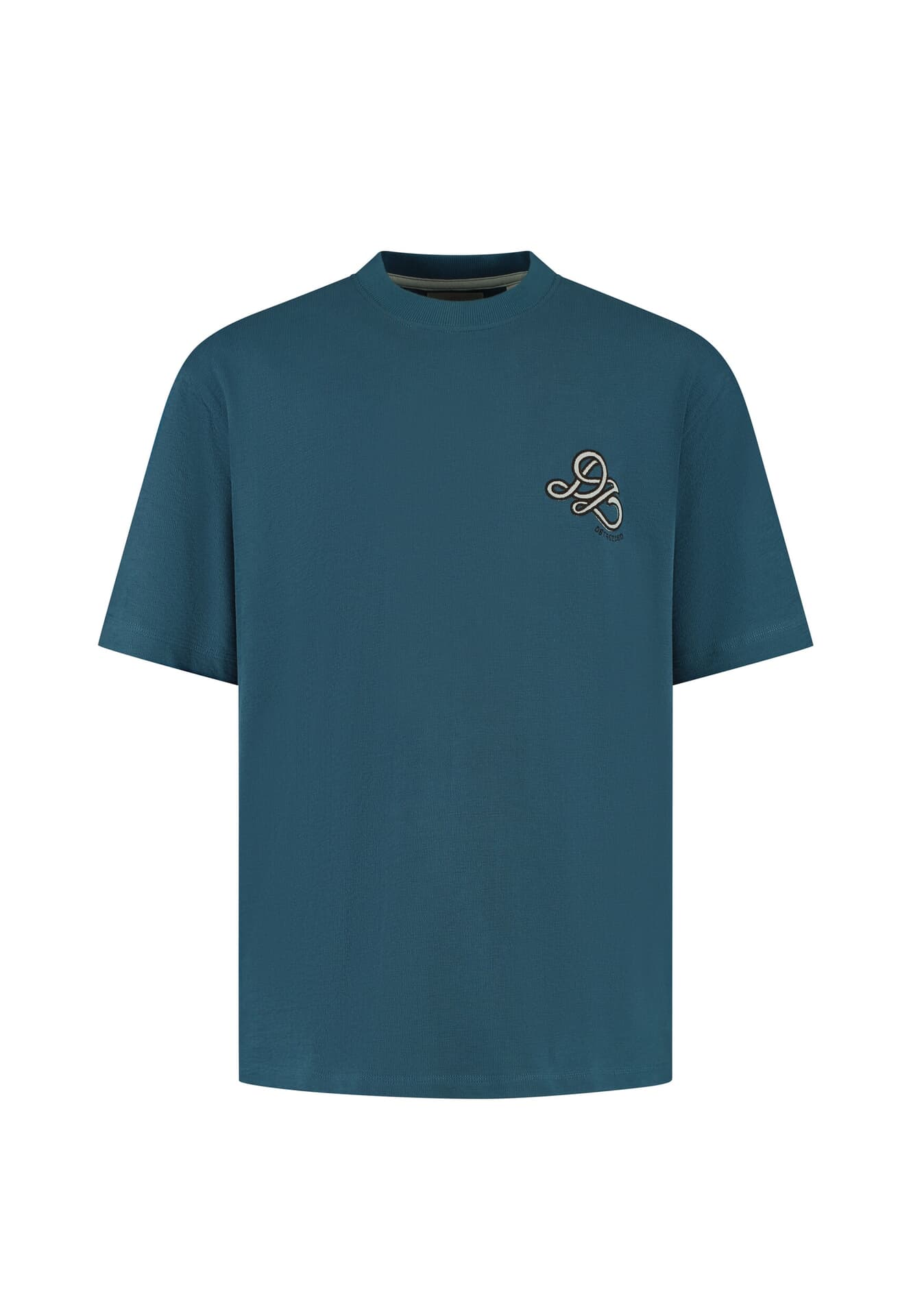 Dstrezzed T-shirt Lasse Graphic Blauw