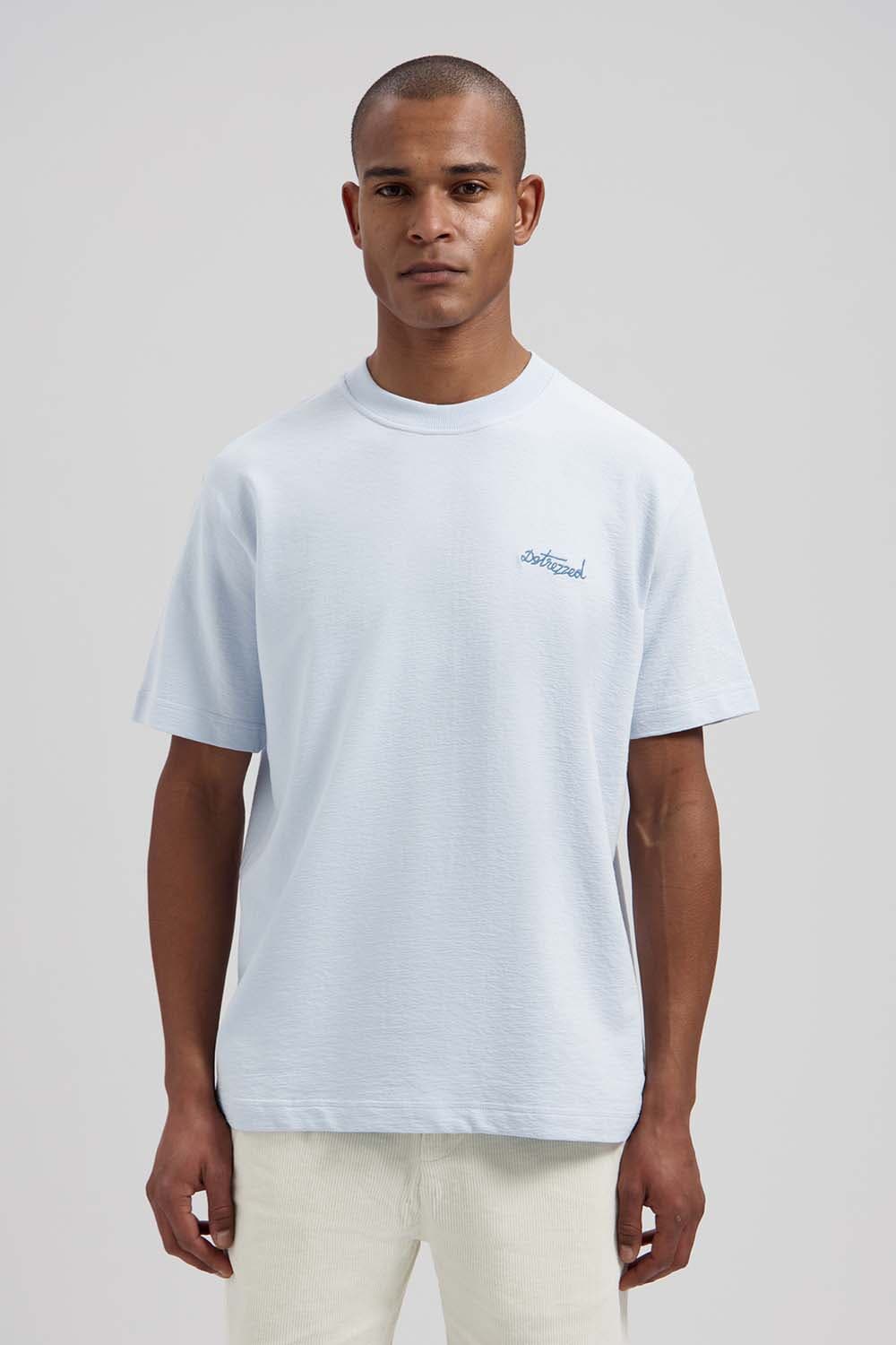 Dstrezzed T-shirt Lasse Graphic Hemelsblauw