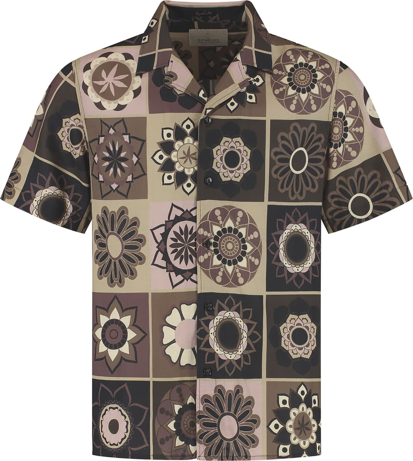 Dstrezzed Overhemd Albie Resort  Paars