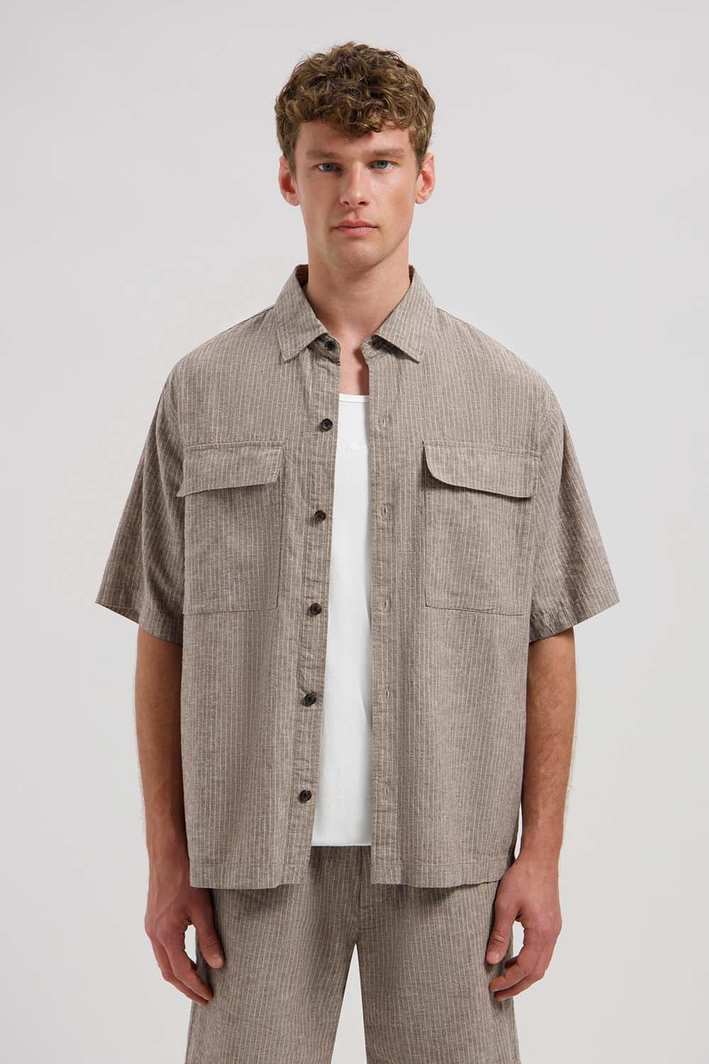 Dstrezzed Overhemd  Grijs