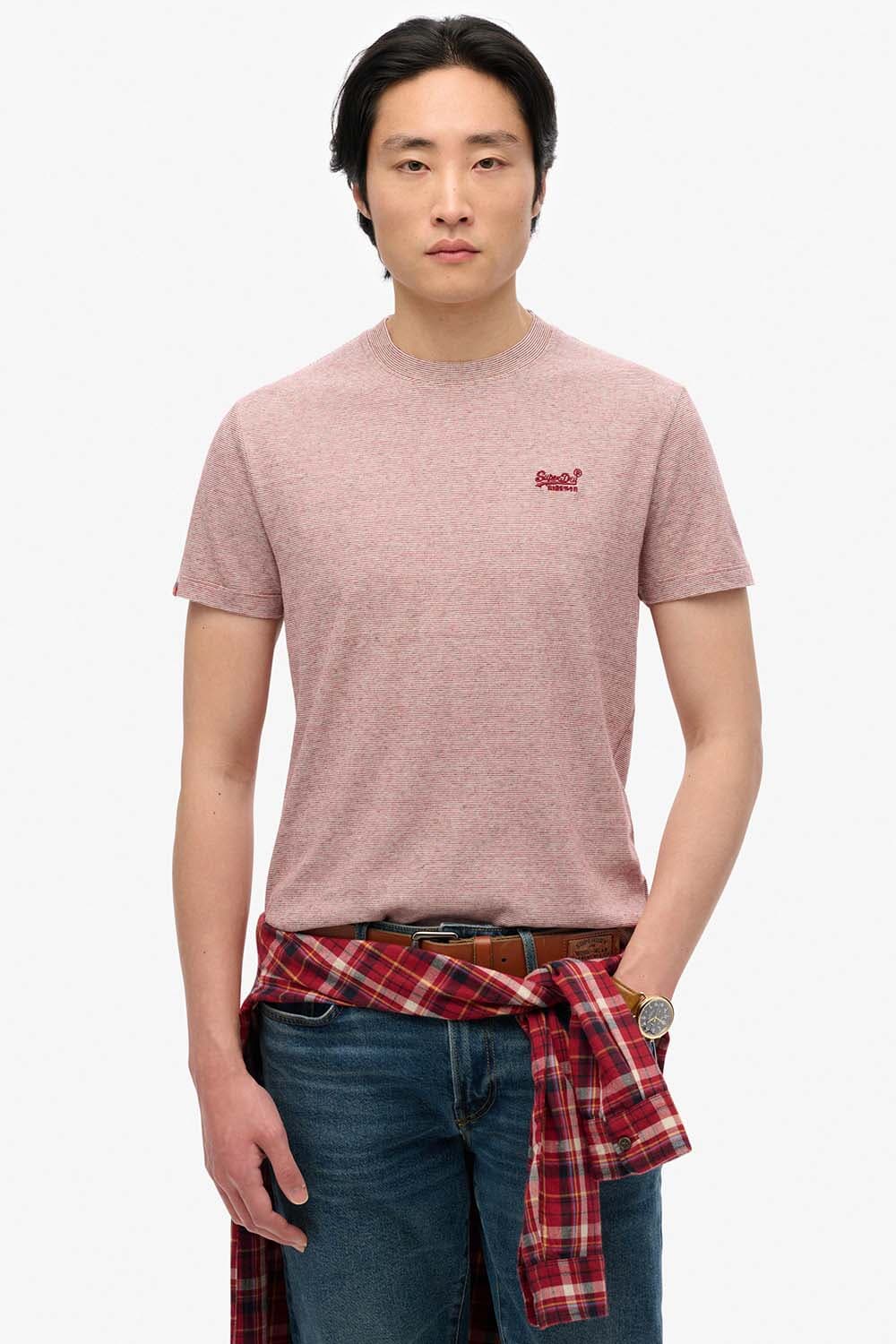 Superdry T-Shirt Essential Logo  Rood