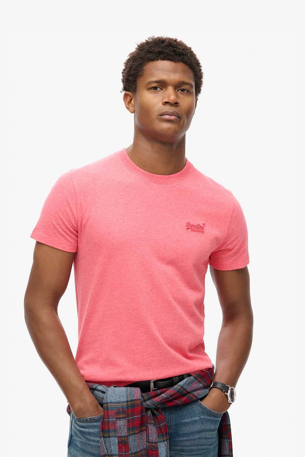 Superdry T-shirt Roze