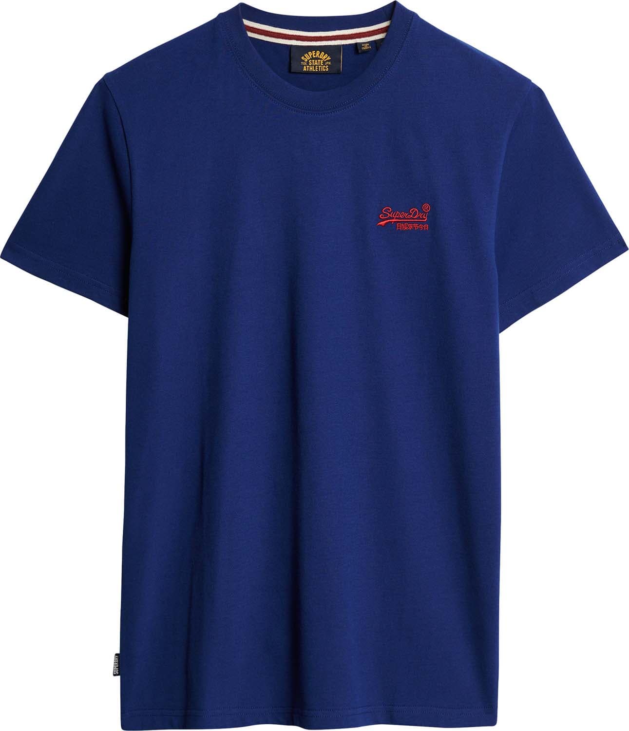 Superdry T-shirt Kobalt Blauw