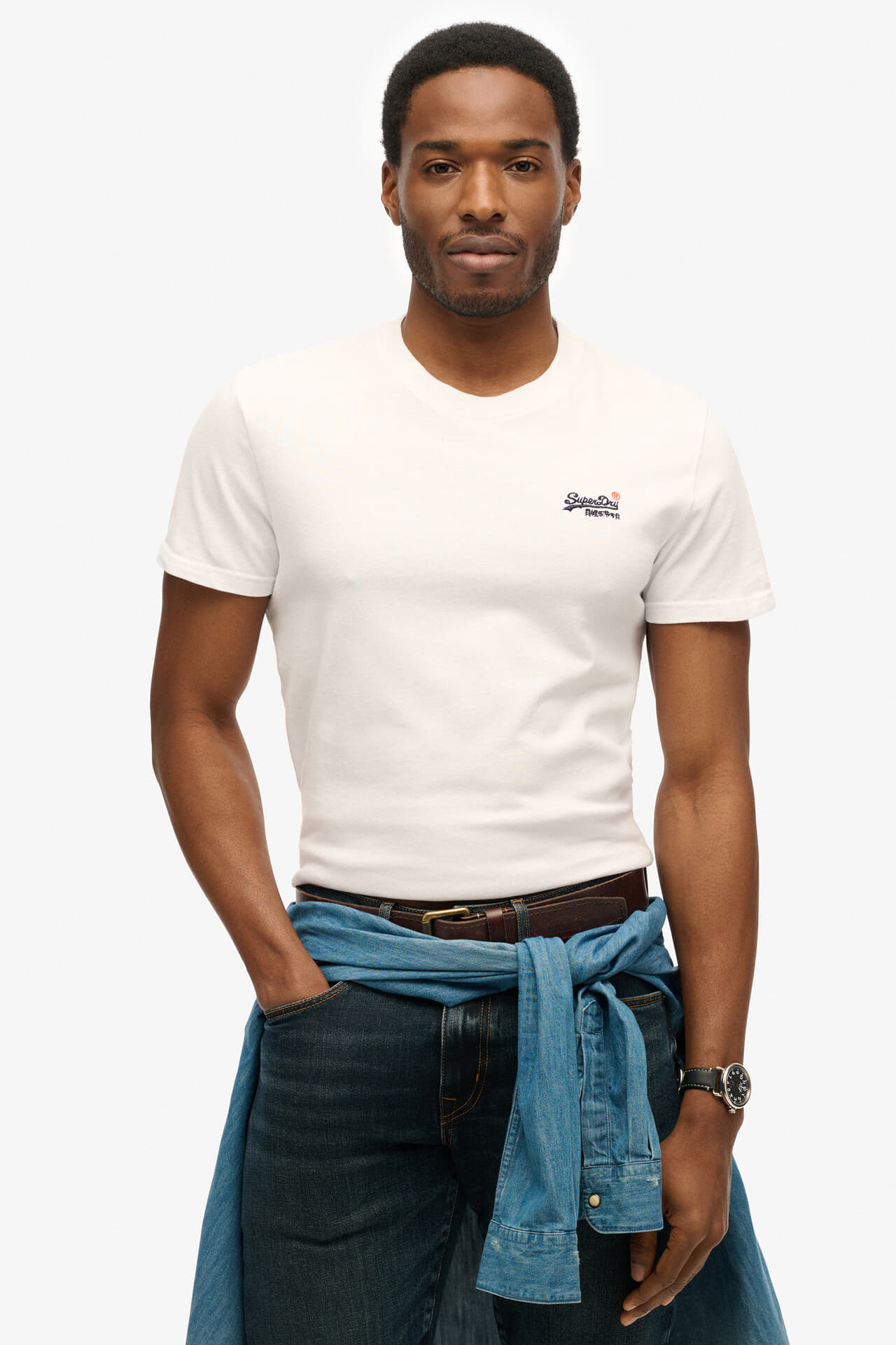 Superdry T-shirt  Wit