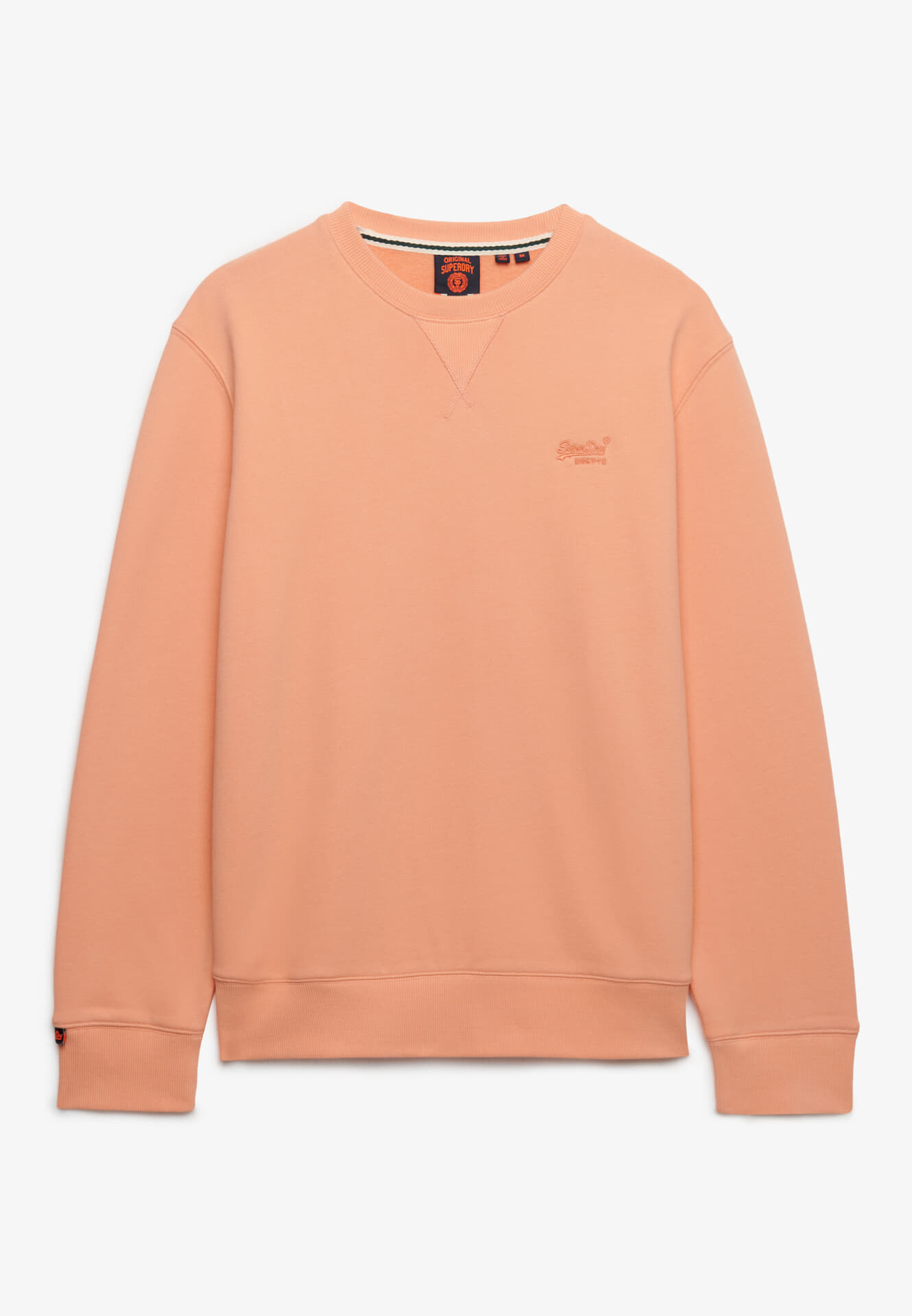 Superdry Sweater Essential Logo Crew Koraal