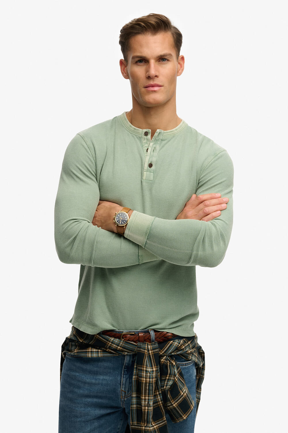 Superdry Longsleeve Groen