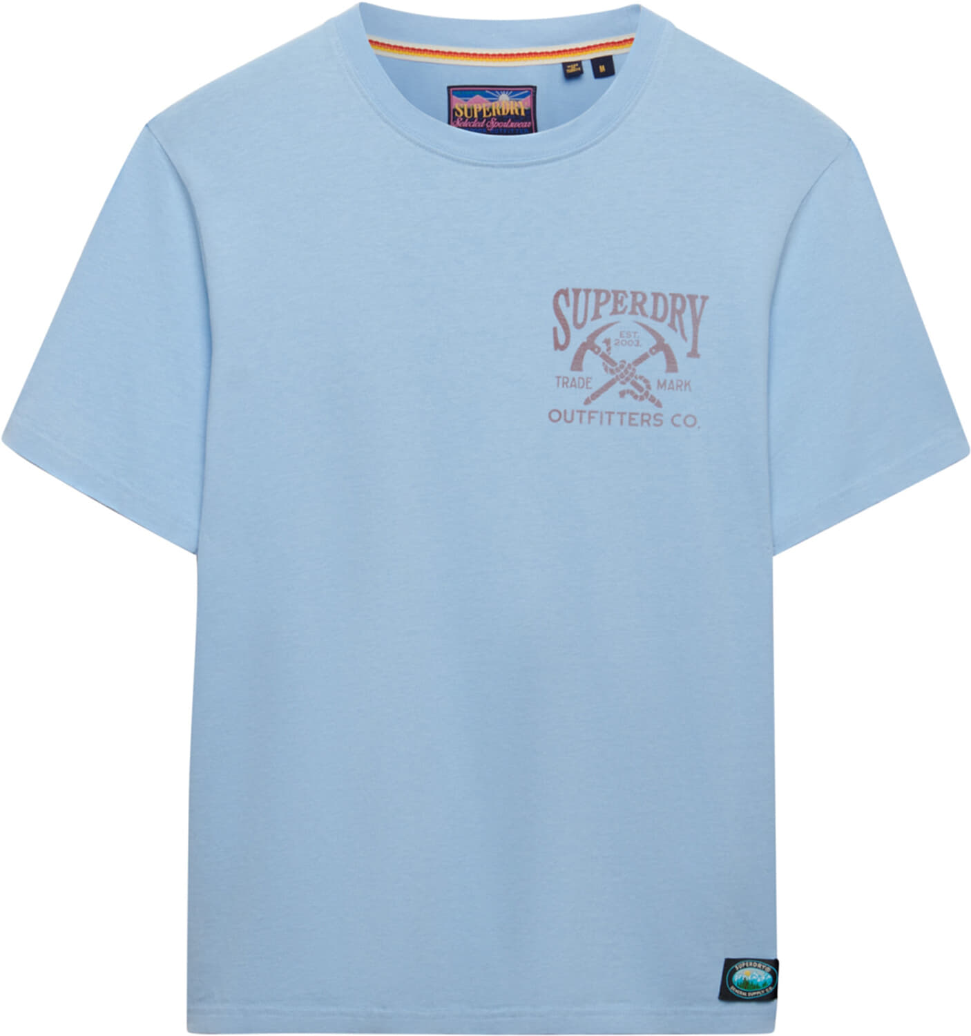 Superdry & Co T-shirt Blauw