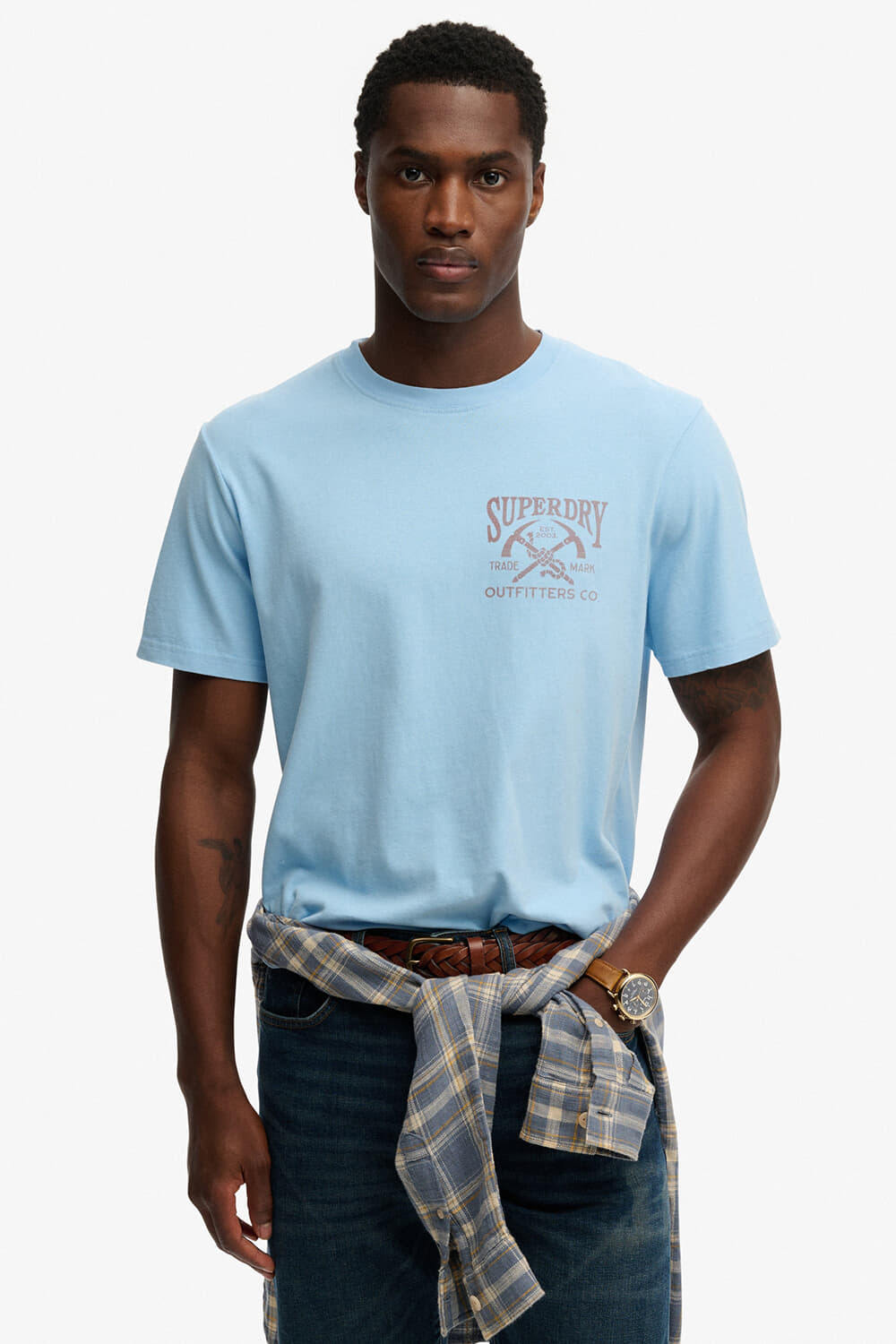 Superdry & Co T-shirt Blauw
