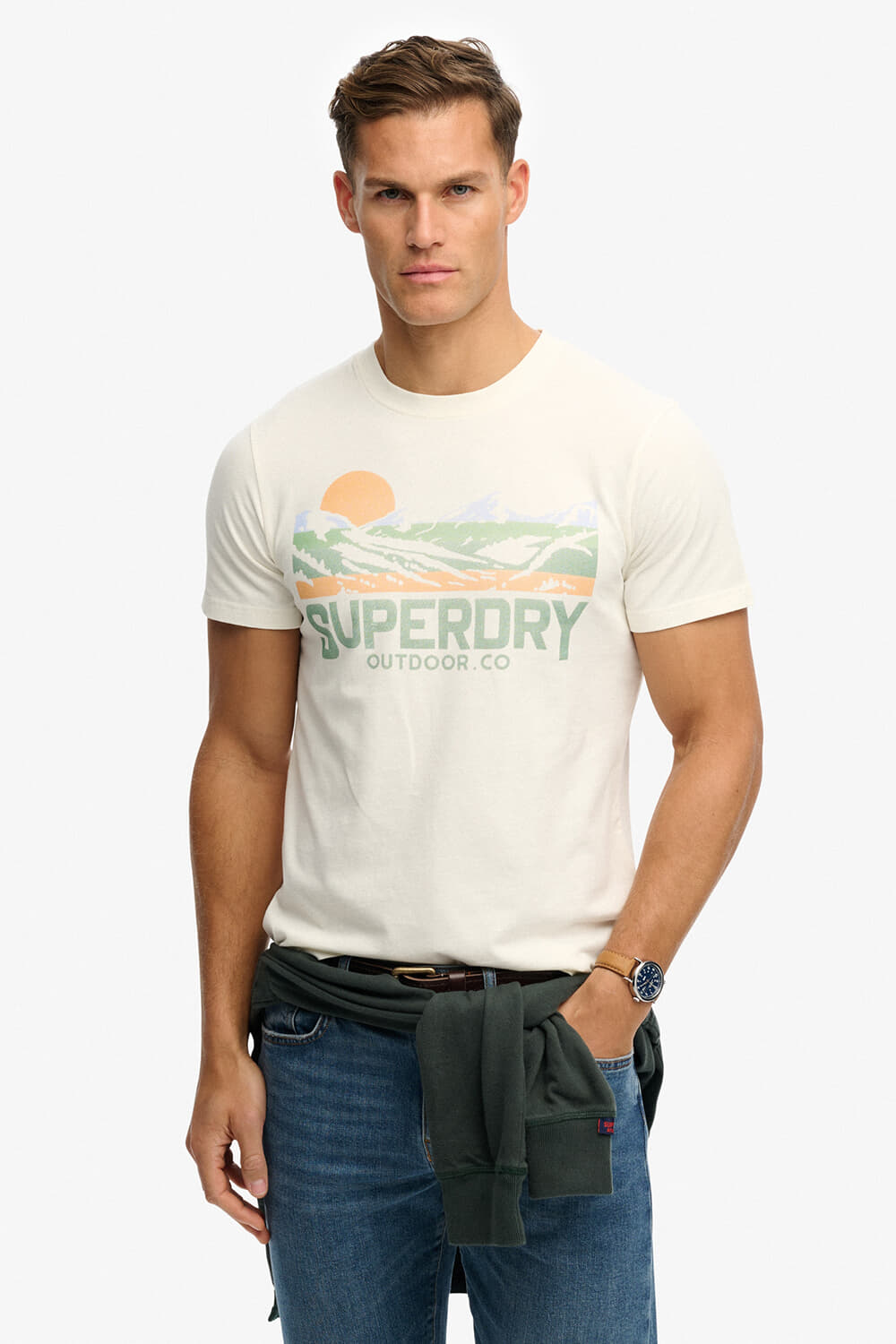 Superdry T-shirt Wit