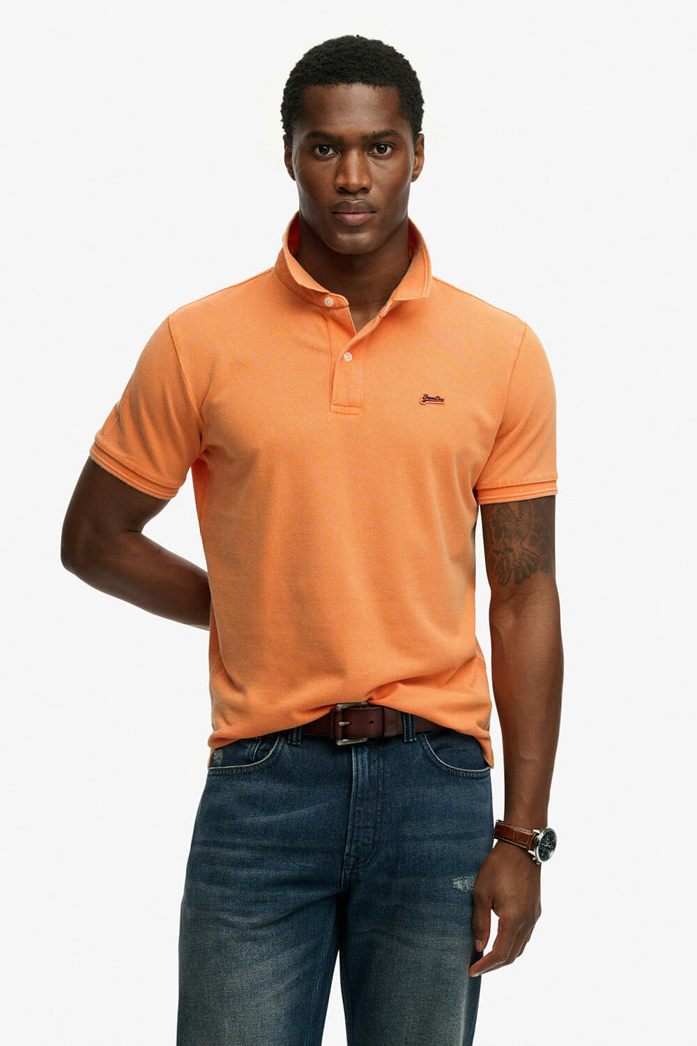 Superdry Polo  Oranje
