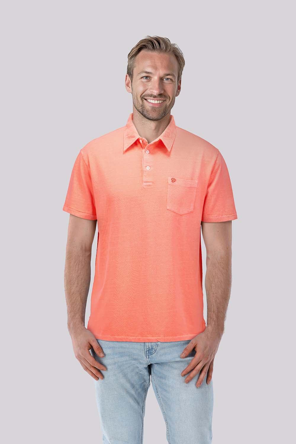 Superdry & Co Polo Classic  Koraal