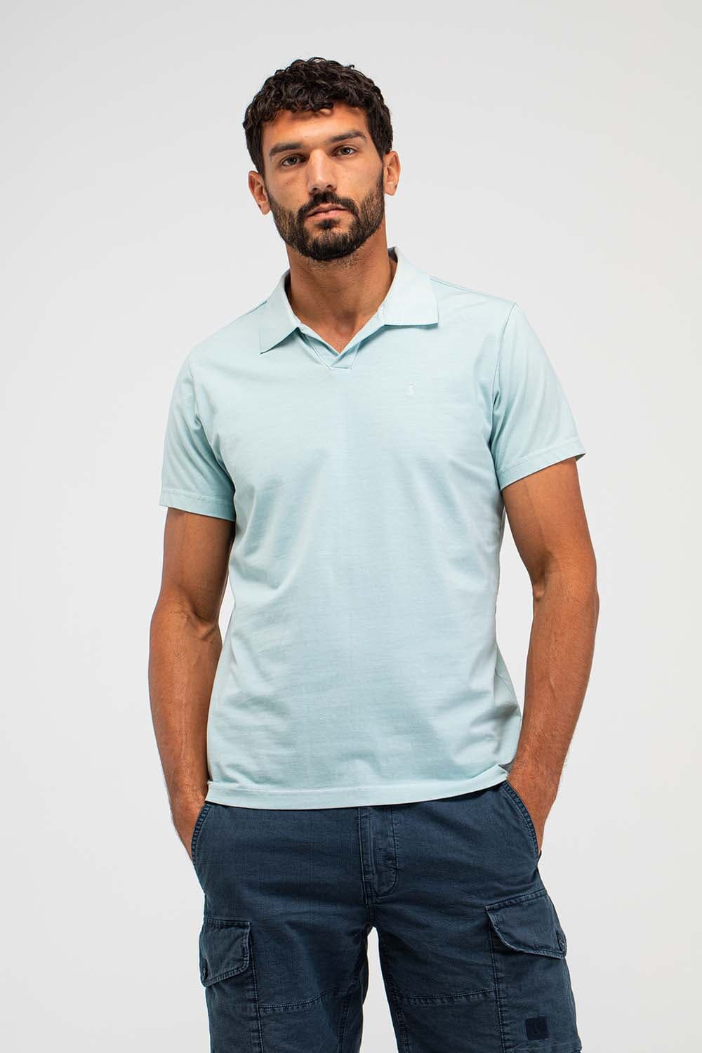 Butcher Of Blue Polo Alain  Blauw
