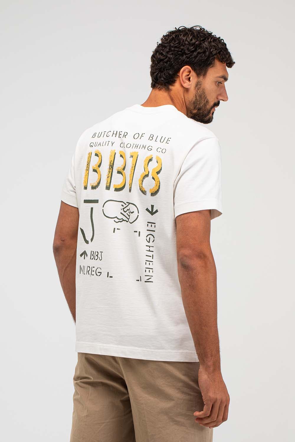 Butcher Of Blue T-shirt Wit