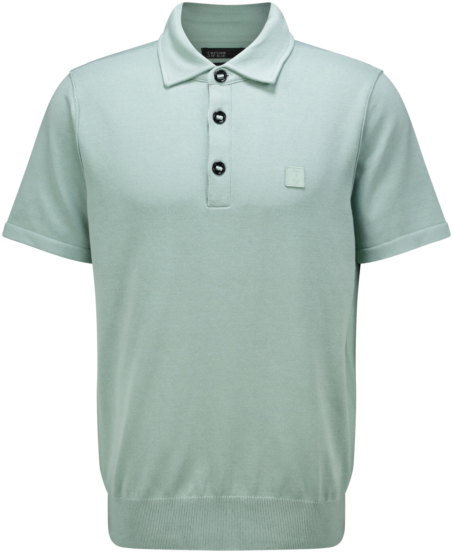 Butcher Of Blue Polo Clifden Groen