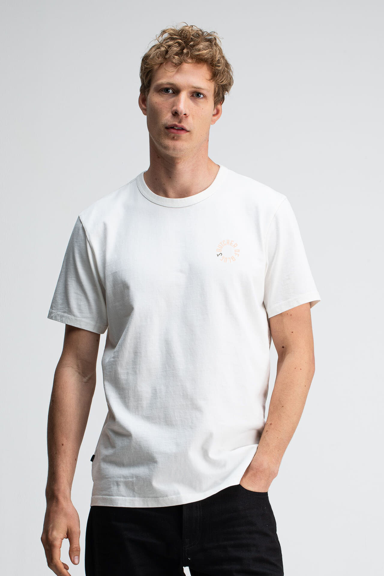 Butcher Of Blue T-shirt Army Circle Wit