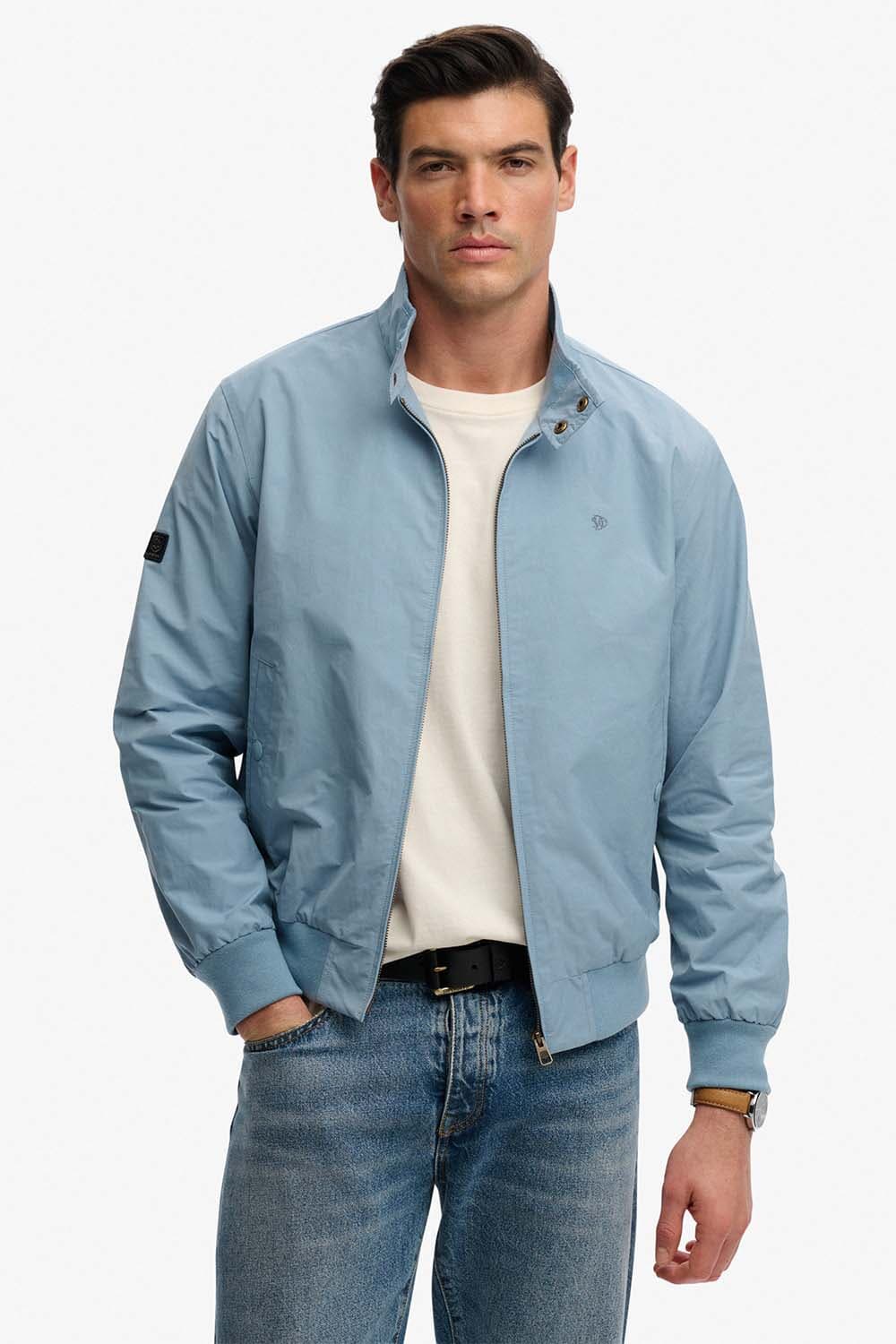 Superdry Bomberjas Blauw