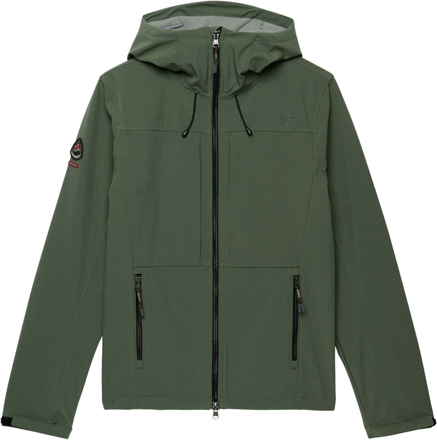 Superdry & Co Softshell Jas Groen