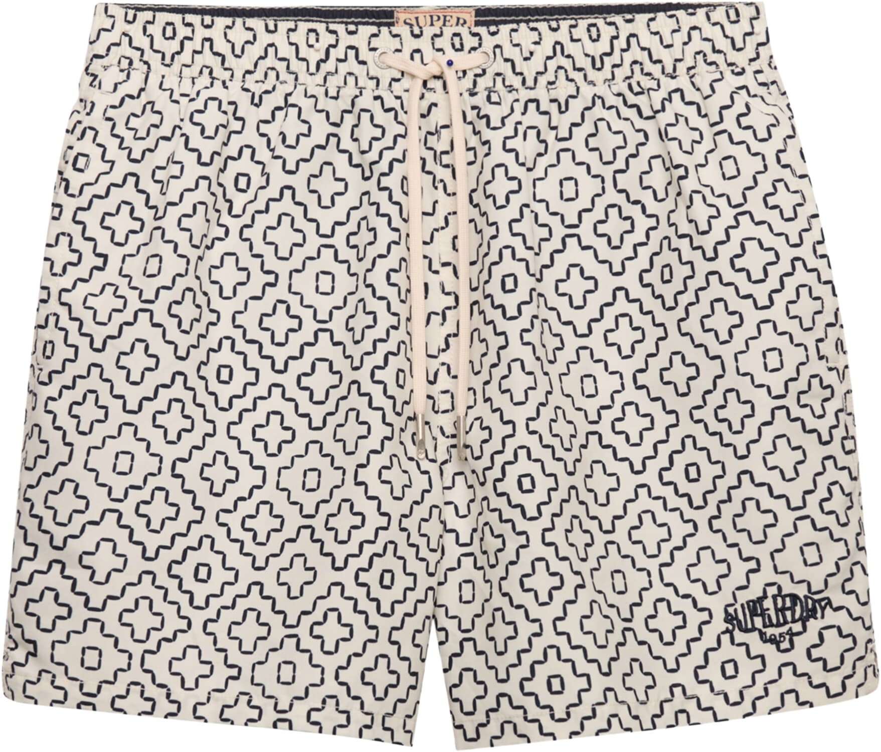 Superdry & Co Zwemshort Off White