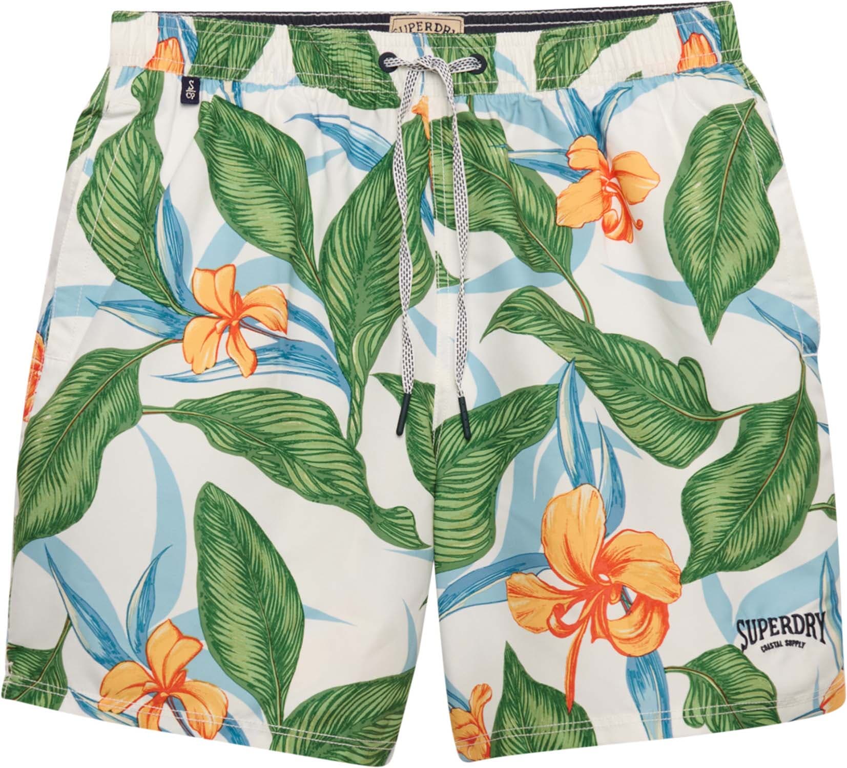 Superdry Zwemshort Groen