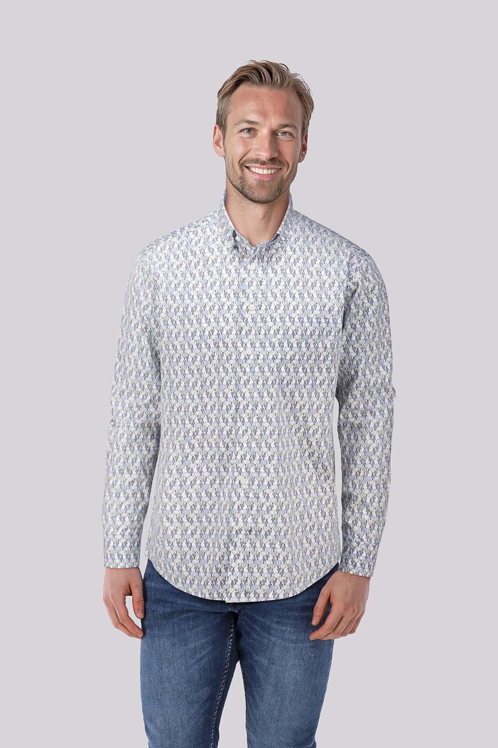 Bomont Overhemd Victor Groen