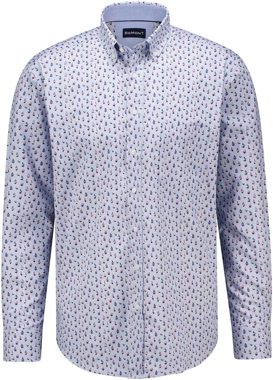 Bomont Overhemd Victor Blauw