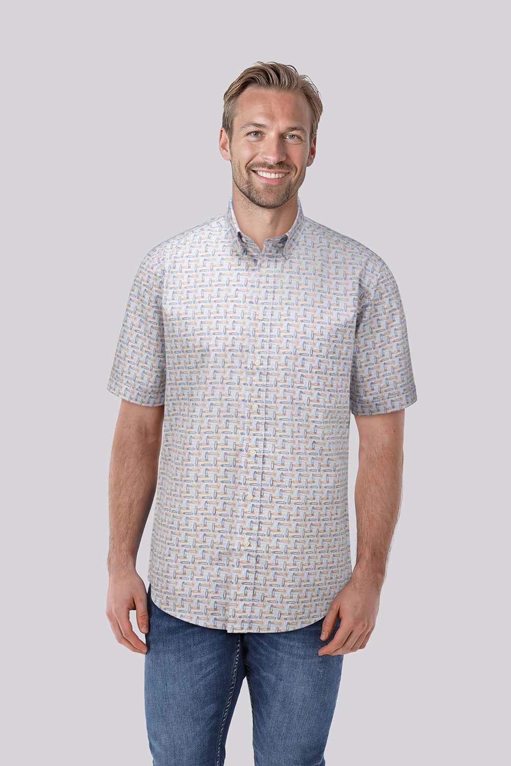 Bomont Overhemd Vinny  Blauw