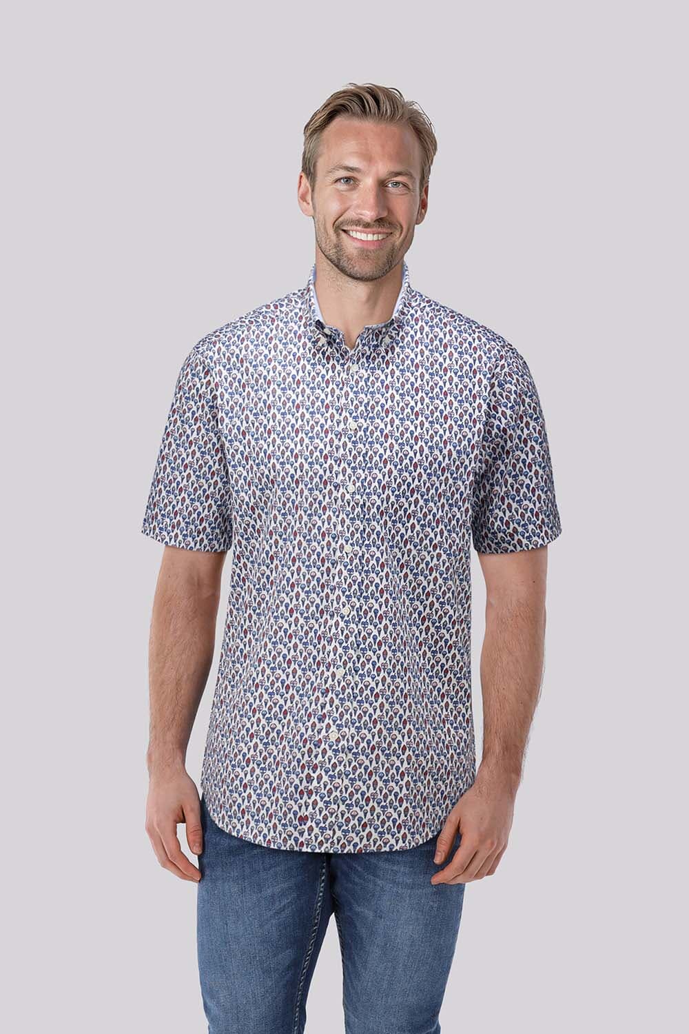 Bomont Overhemd Vinny  Blauw