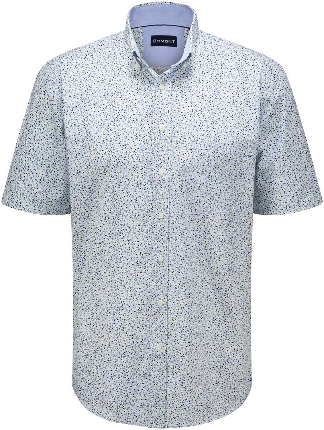 Bomont Overhemd Vinny korte mouw Groen