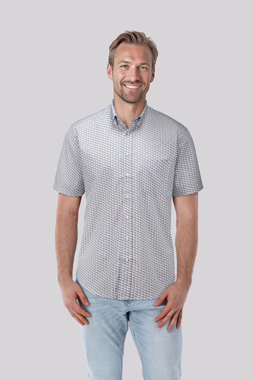 Bomont Overhemd Vinny  Blauw