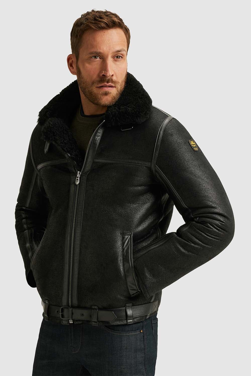 Pme Legend Short jacket BLACK NIGHTFLIGHT Vin Zwart