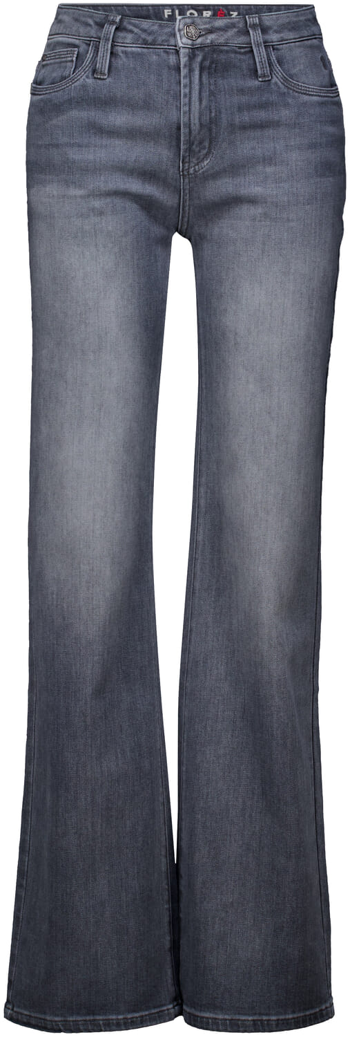 Florez Jeans Sophie Straight Grijs