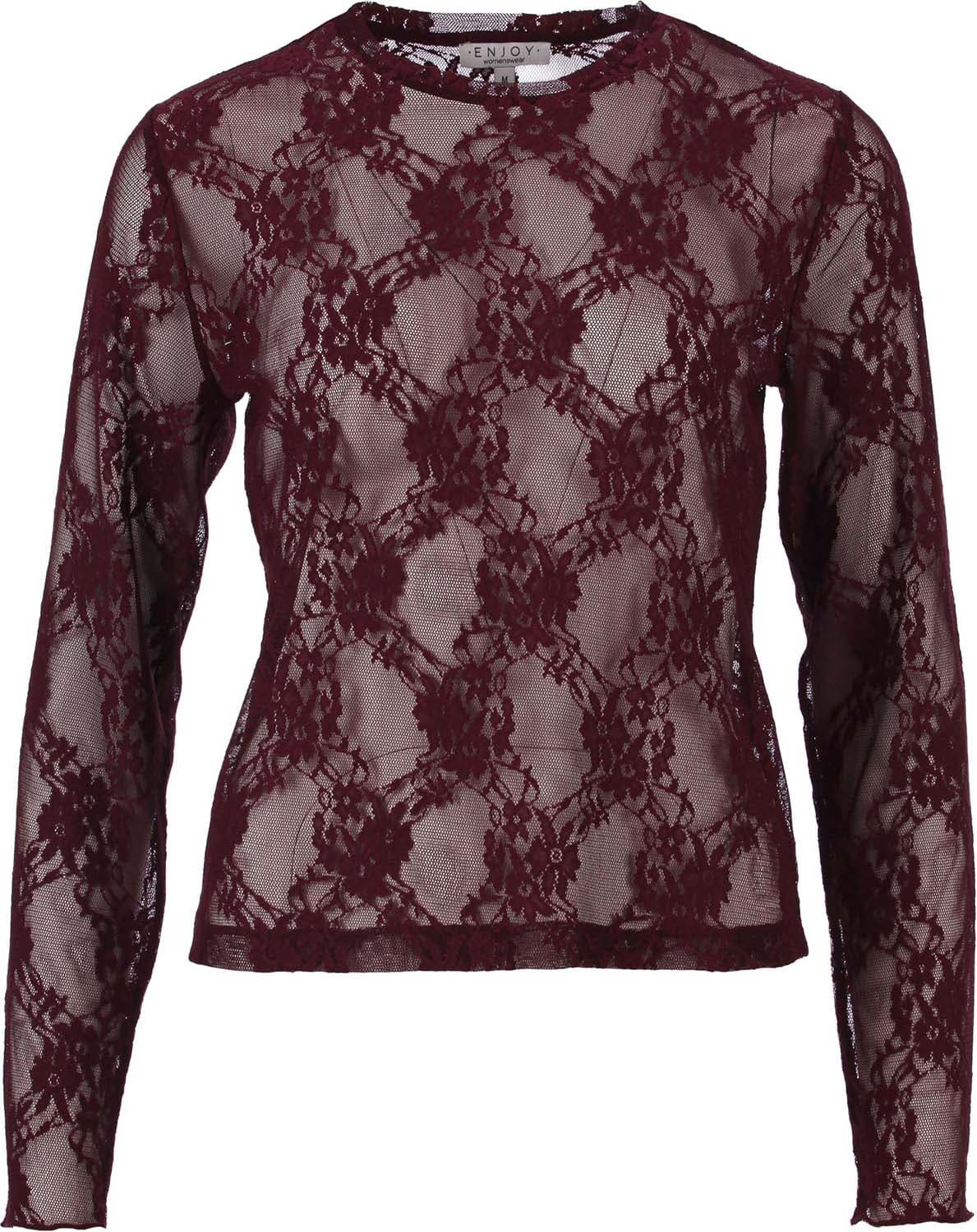 Enjoy Top  Bordeaux Rood