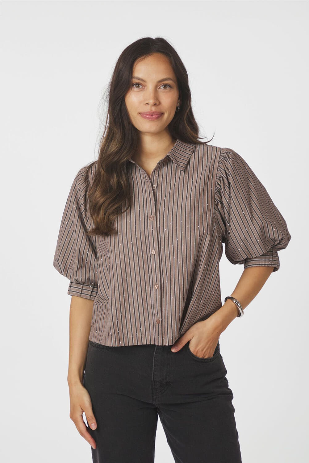 Neo Noir Blouse Etta Bruin