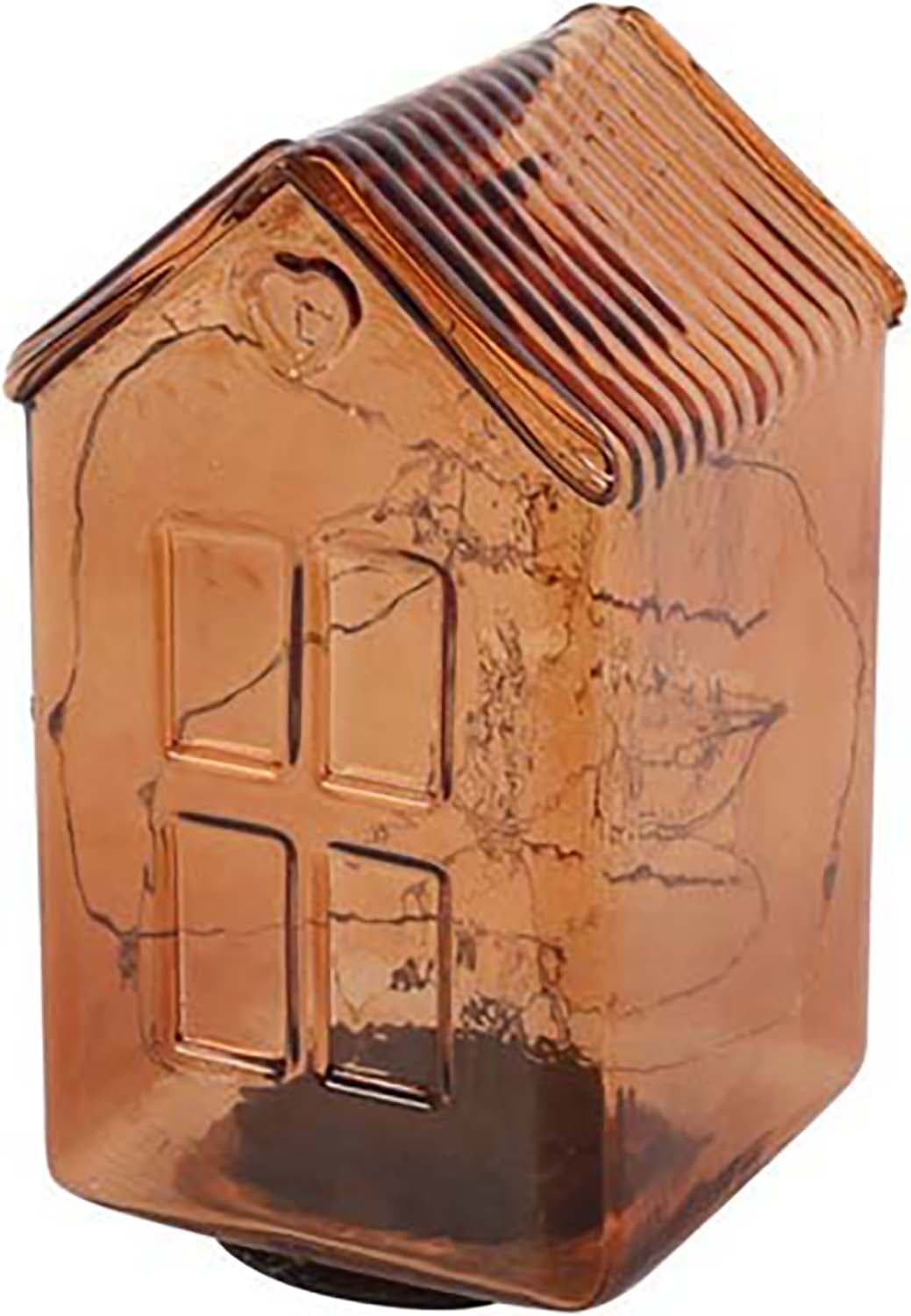 Bomont Collection Huis LED Ewan S bruin L10B9H16,5CM Bruin