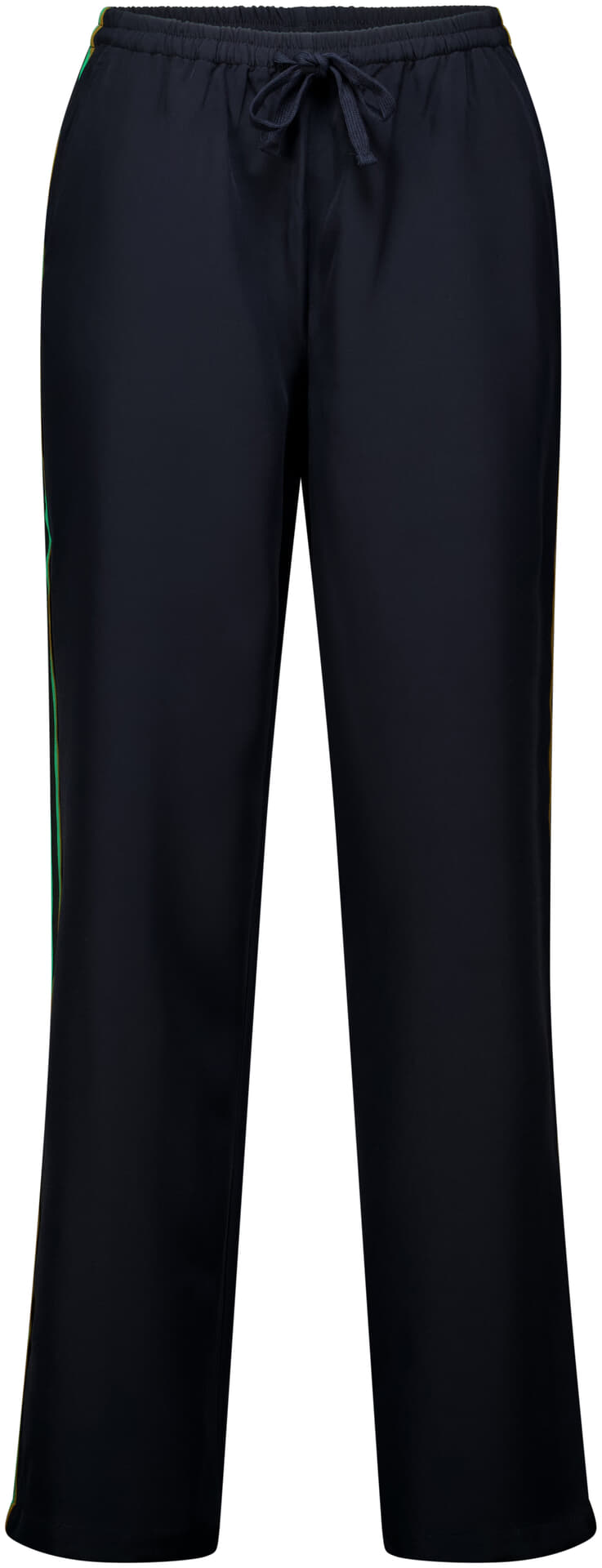 Vila Broek Kalan HW Stripe Detail Zwart