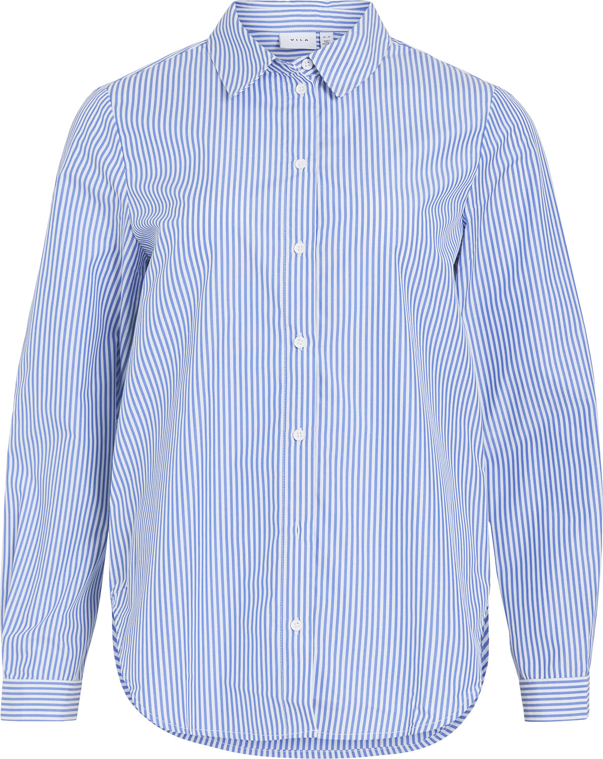 Vila VIDOJA LS STRIPED TAPE SHIRT Navy
