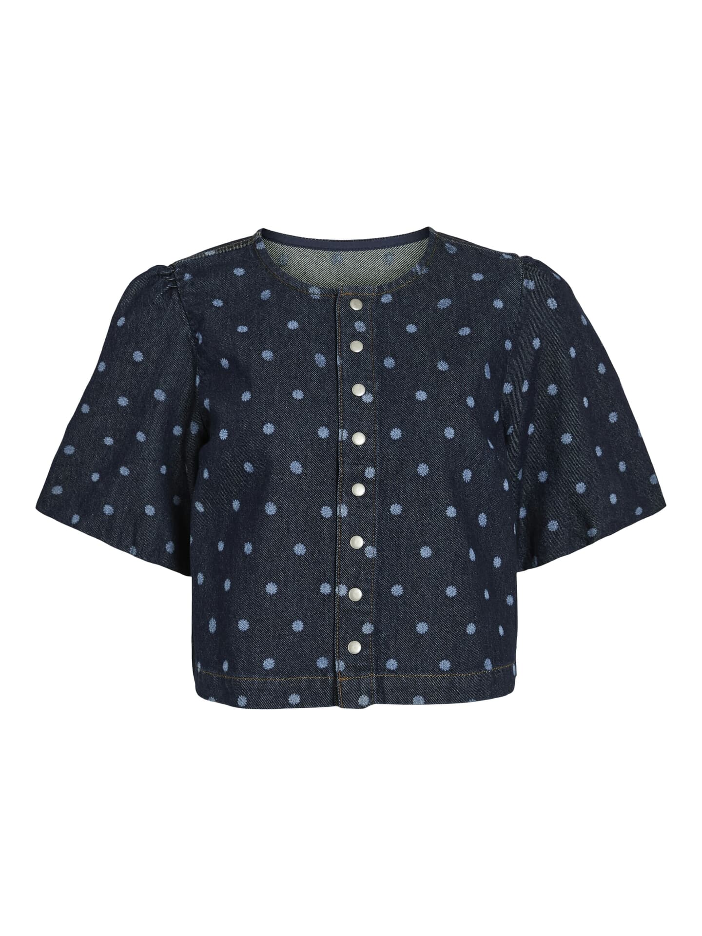 Vila Top Pal Dot Denim Jeans donker