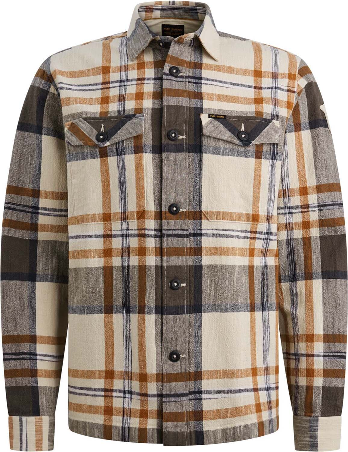 Pme Legend Overhemd  Oranje