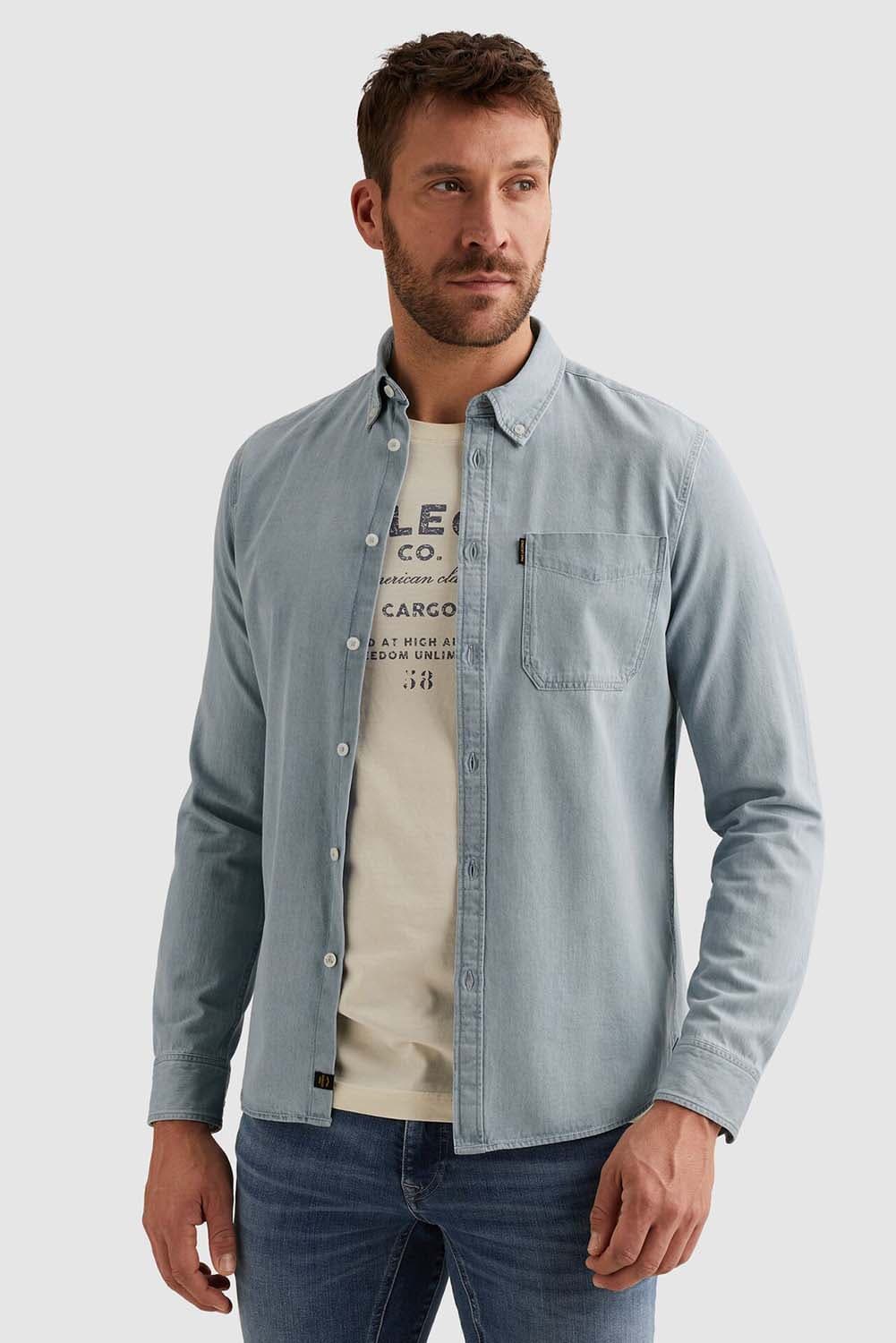 Pme Legend Overhemd Jeans Light