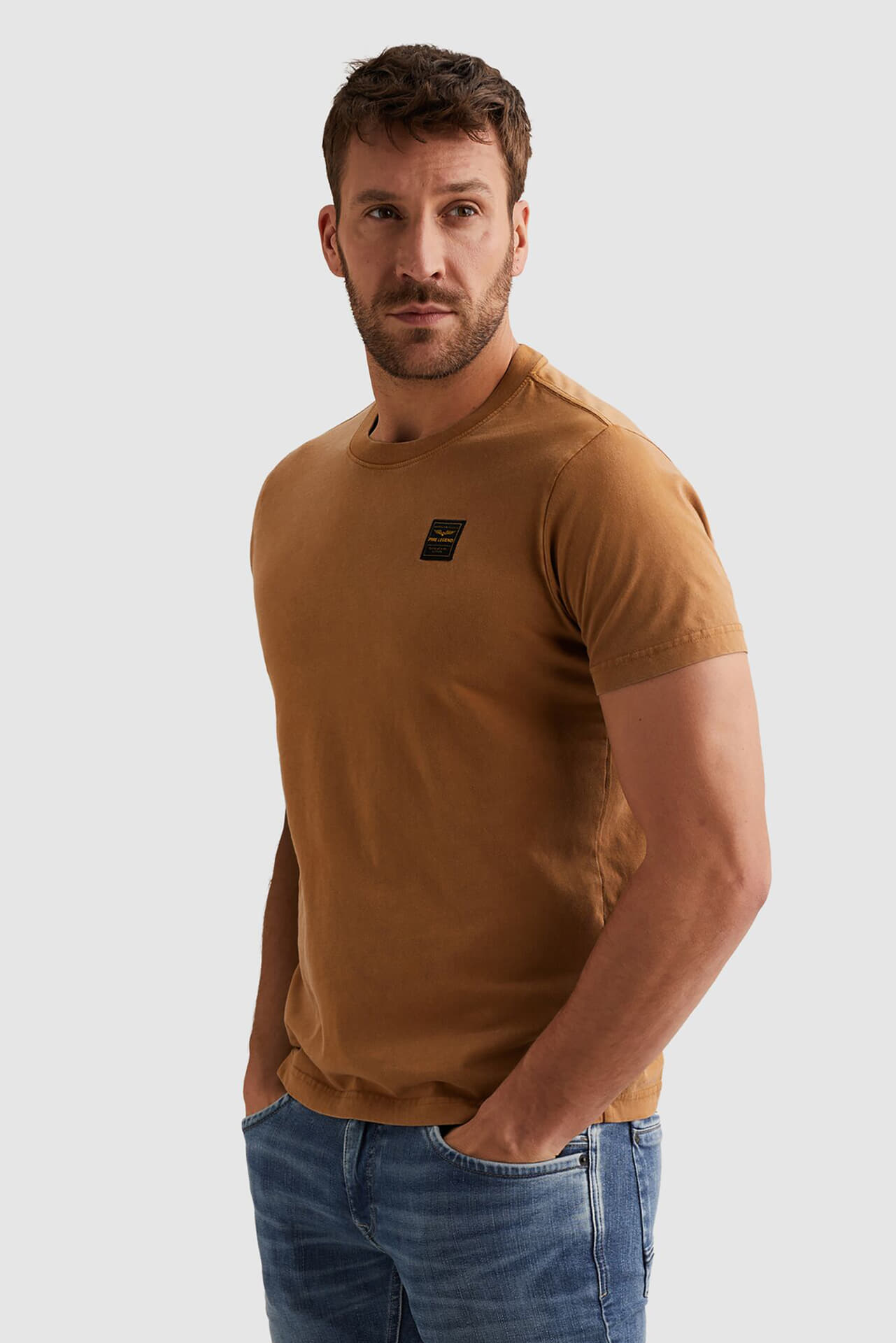 Pme Legend T-shirt special washed Oranje