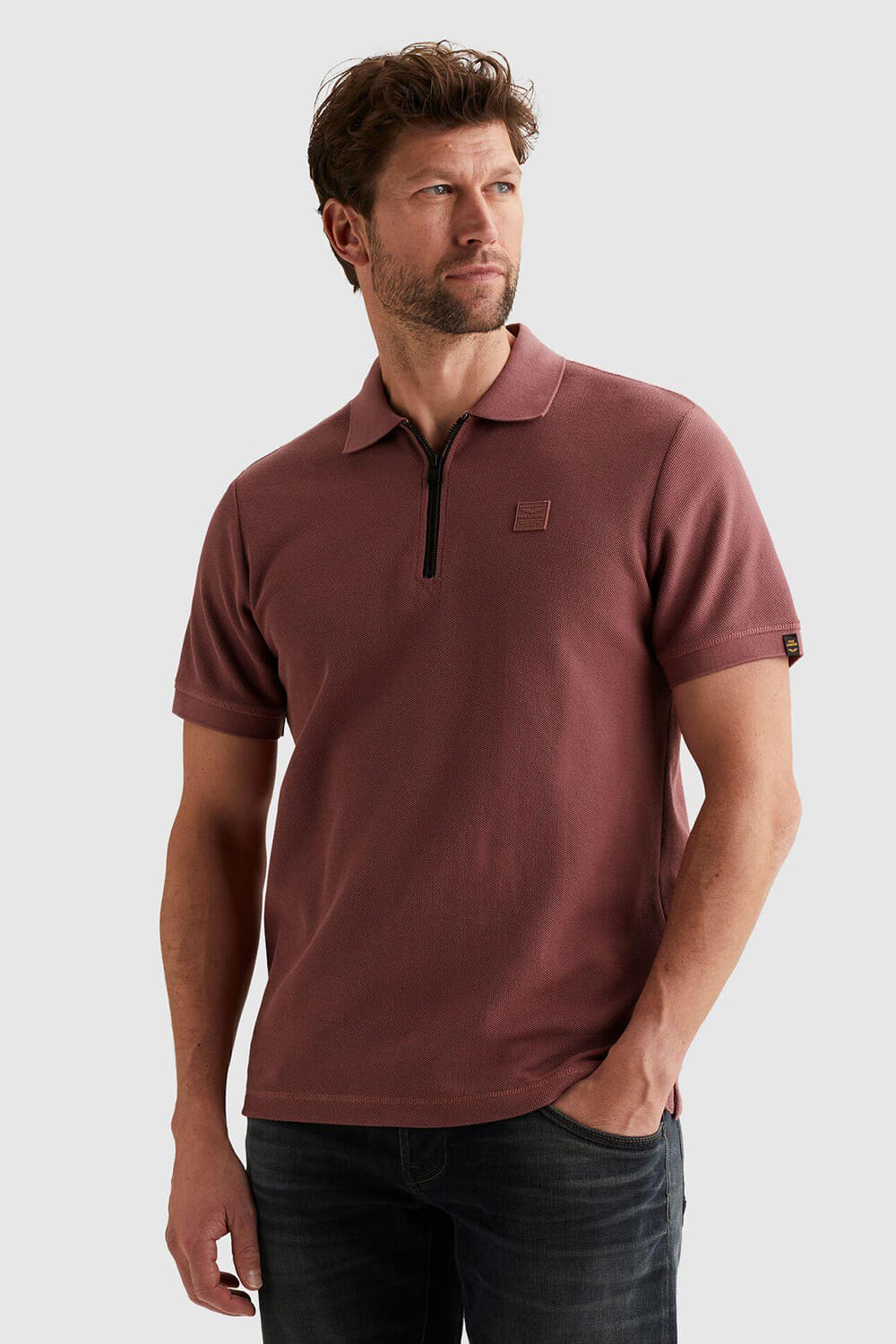 Pme Legend Polo Waffle Structure Roze