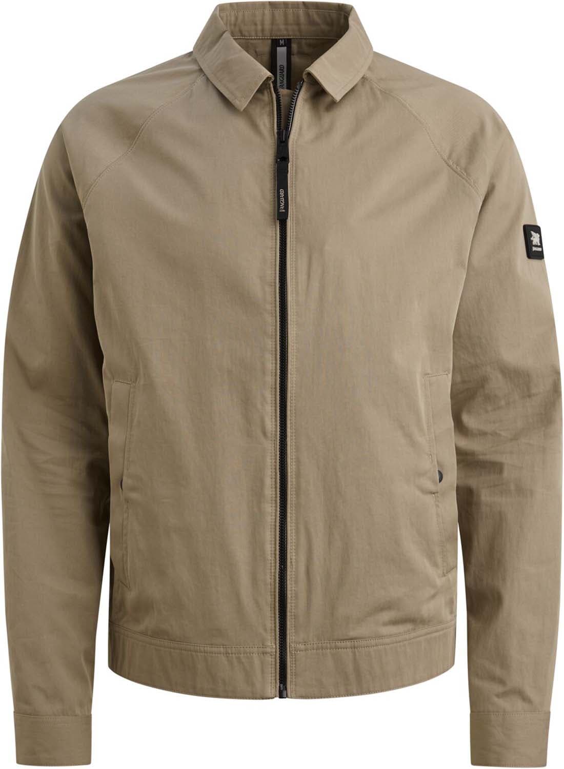 Vanguard Jas Trencher met platte kraag Bruin