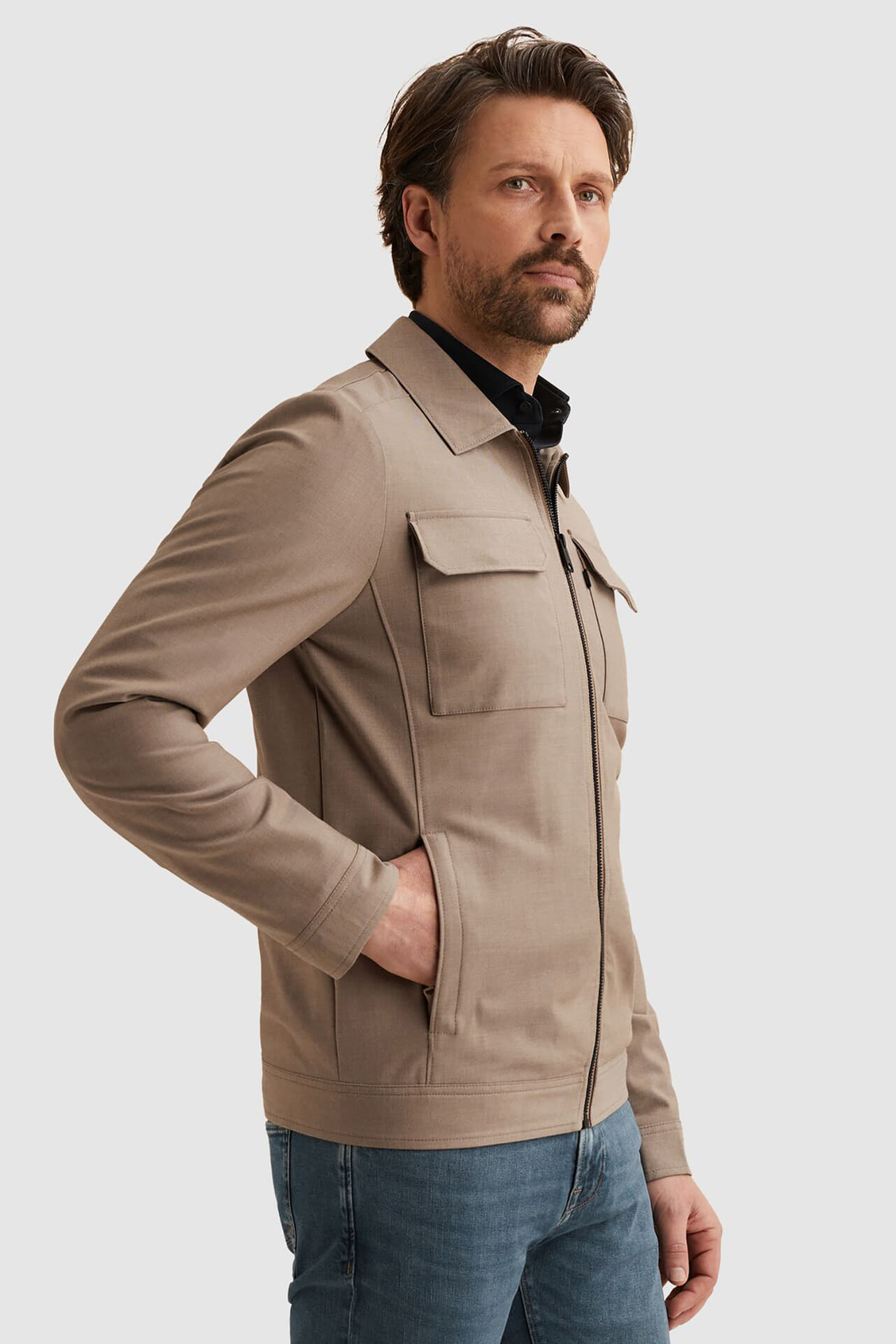 Vanguard Blazer Jacket Harrington Smart Uni Bruin